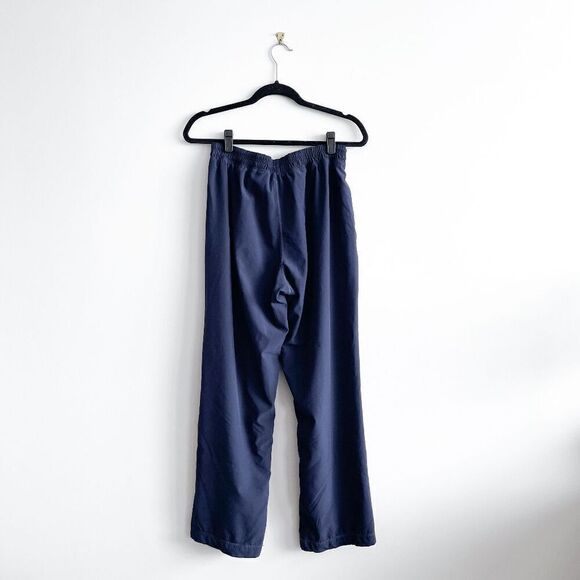 Champion Men's Elastic Waist Straight Leg Mesh Stripe Track Navy Small - Picture 2 of 8